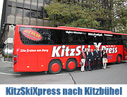 KitzSkiXpress von Geldhauser Reisen - Skitagesfahrten nach Kitzbühel ab 49 € incl. Skipass täglich - bequemer geht es kaum (Foto: Martin Schmitz)